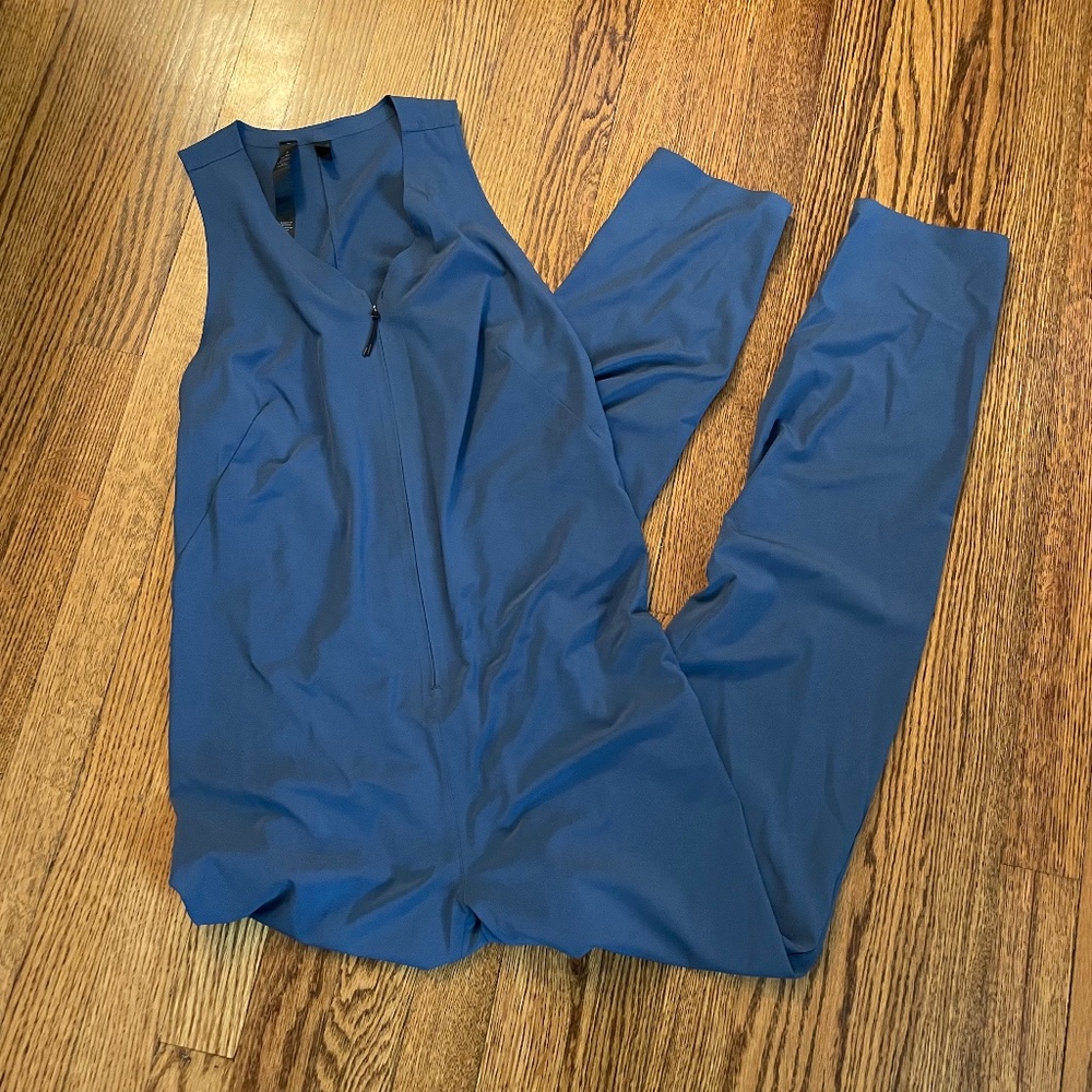 Lululemon Lab Ink Blue Vindur Onesie Jumpsuit Size 4